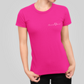 Load image into Gallery viewer, Tee Shirt Pink Tu as Un Coeur en Or
