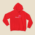 Load image into Gallery viewer, Hoodie Bisou Red
