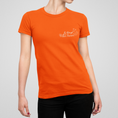 Load image into Gallery viewer, Tee Shirt Orange Le Temps Des Fleurs
